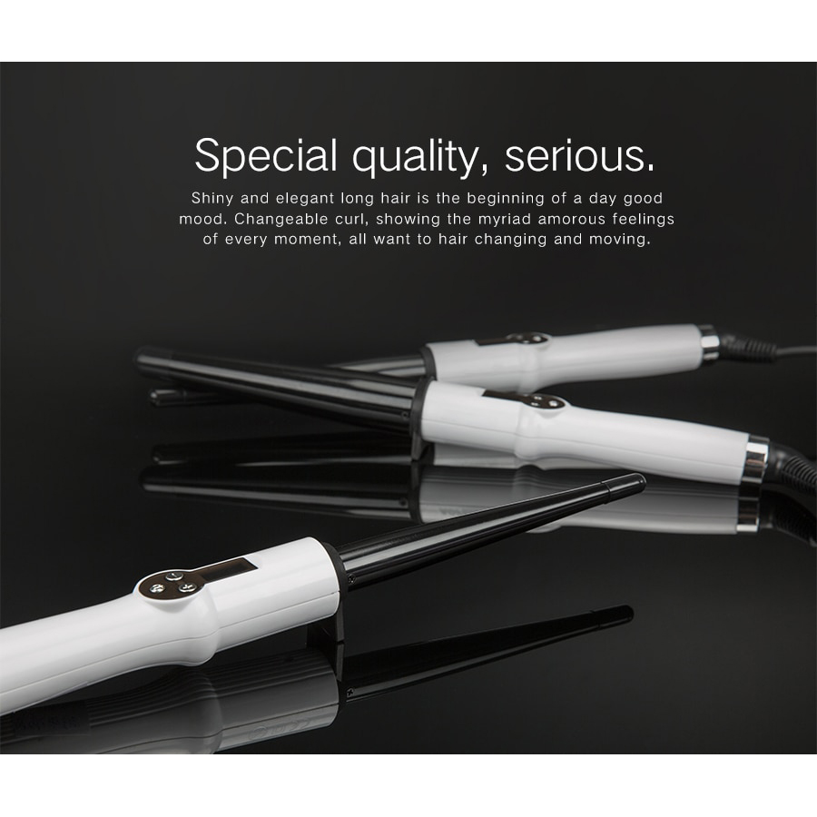 AOFEILEI Catok Rambut Keriting Curler Roller dengan Layar AOFEILEI Catok Rambut Keriting Curler Roller dengan Layar