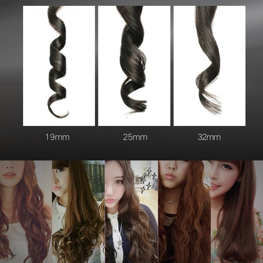 AOFEILEI Catok Rambut Keriting Curler Roller dengan Layar AOFEILEI Catok Rambut Keriting Curler Roller dengan Layar