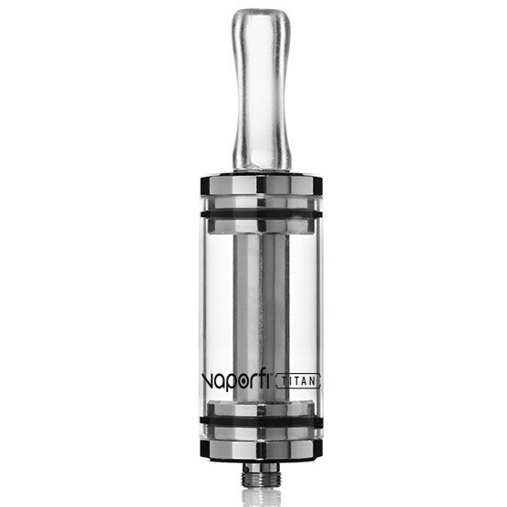 VaporFi Titan Dual Head Clearomizer Tank 3ml - Silver 