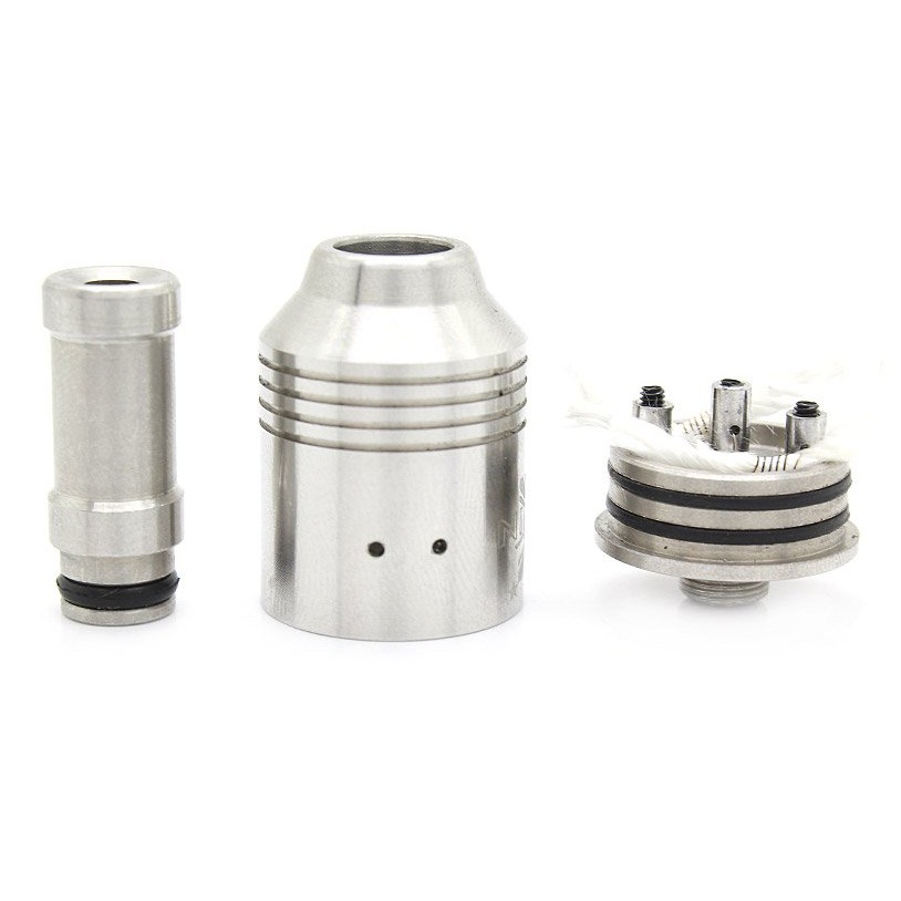 nimbus v5 rda rebuildable atomizer silver nimbus v5 rda rebuildable atomizer silver
