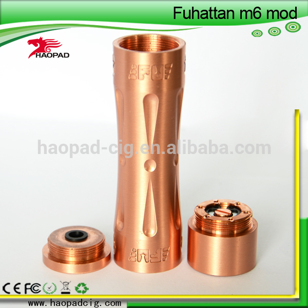 Fuhattan Skyline M6 Mechanical Mod - Copper