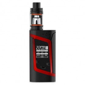 Authentic SMOK Alien Kit Variable Voltage Wattage Box Mod - Black/Red - 1