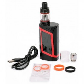 Authentic SMOK Alien Kit Variable Voltage Wattage Box Mod - Black/Red - 5