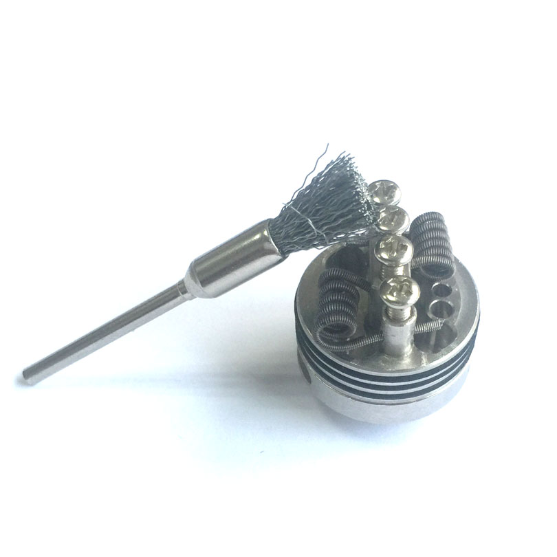 Sikat Pembersih Coil Atomizer Vaporizer - Silver
