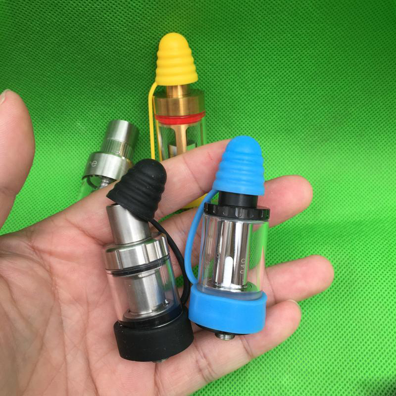 Rubber Band Vape dengan Drip Tip Cap Blue