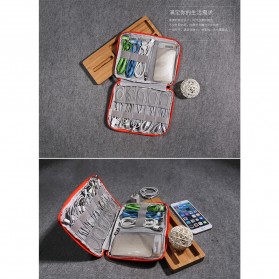 BUBM Tas Gadget Organizer Size M - DIP-M (ORIGINAL) - Black - 8