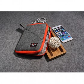BUBM Tas Gadget Organizer Size M - DIP-M (ORIGINAL) - Black - 9