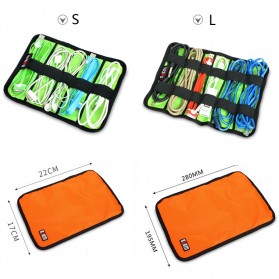 BUBM Tas Gadget Organizer Size L - UDJ-L (ORIGINAL) - Black - 5