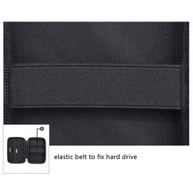 BUBM Tas Gadget Organizer - EHD-S (ORIGINAL) - Black - 7