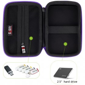 BUBM Tas Gadget Organizer - EHD-S (ORIGINAL) - Black - 9