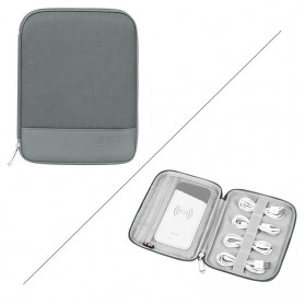 BUBM Tas Gadget Organizer Bag Portable Case - DISXS-XW - Gray