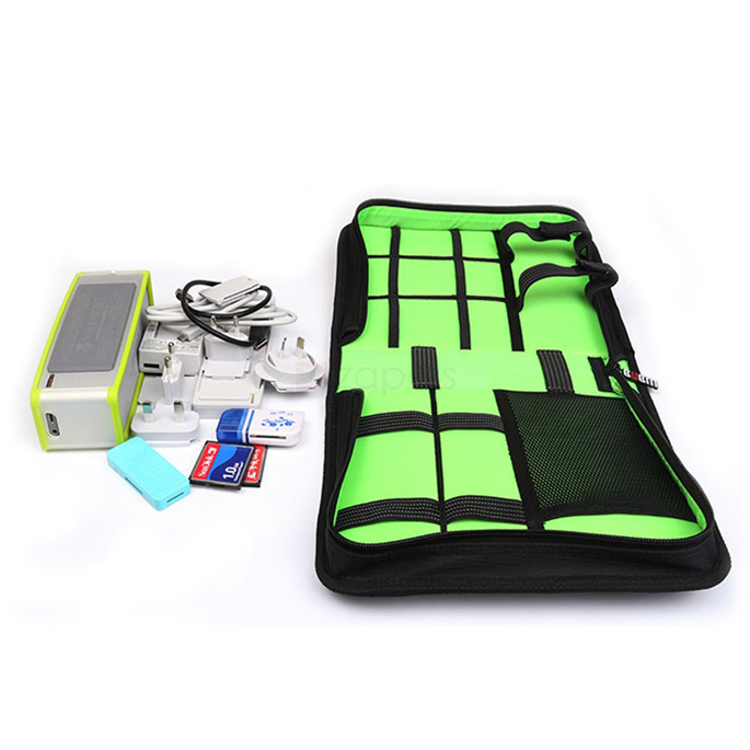 BUBM Tas Gadget Travel Organizer - BSL - Black/Green