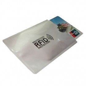 Pelindung Kartu Anti RFID Blocker - White - 1