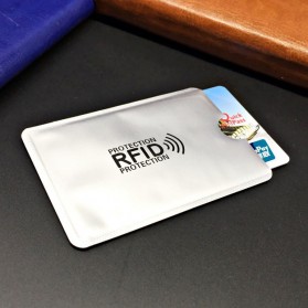 Pelindung Kartu Anti RFID Blocker - White - 5