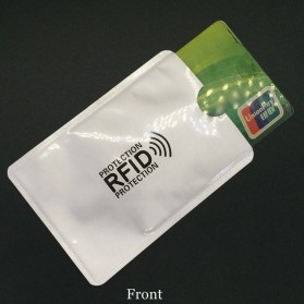 Pelindung Kartu Anti RFID Blocker - White - 6
