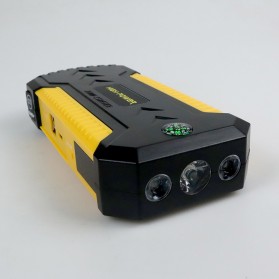 HELLO Power Bank 88000mAh  USB + Car Jump Starter 600A + Flashlight - TM19D - Black/Yellow - 5
