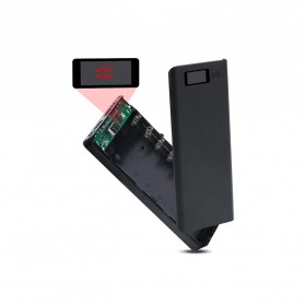ROVTOP DIY Power Bank Case 8x18650 2 Port + Display - A8 - Black - 3