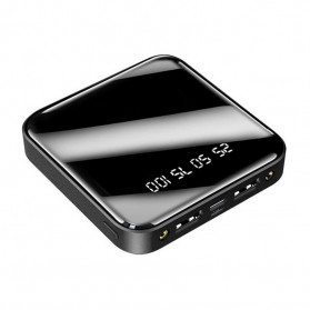 Baterai & Charger - ALLPOWERS Mini Power Bank 2 Port USB 2A 12000mAh - Y56 - Black