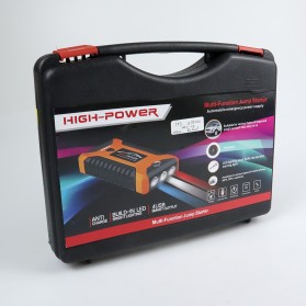 WINHOI Power Bank 99800mAh Car Jump Starter 12V 4 Port USB - JX27 - Black/Red - 8
