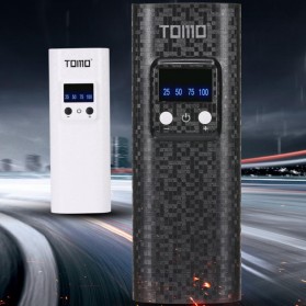 TOMO DIY Smart Power Bank Case 2x18650 2 Port + LED Flashlight - Q2 - Black - 4