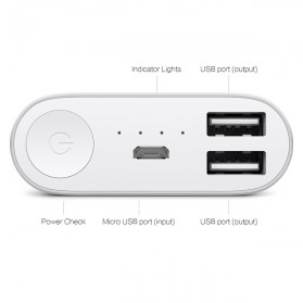 Xiaomi Power Bank 16000mAh (ORIGINAL) - Silver - 4