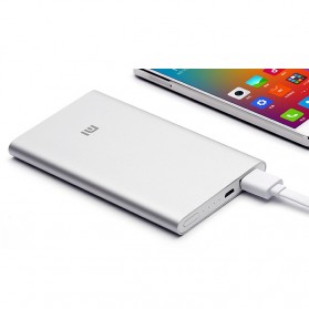 Xiaomi Power Bank 5000mAh (ORIGINAL) - Silver - 1