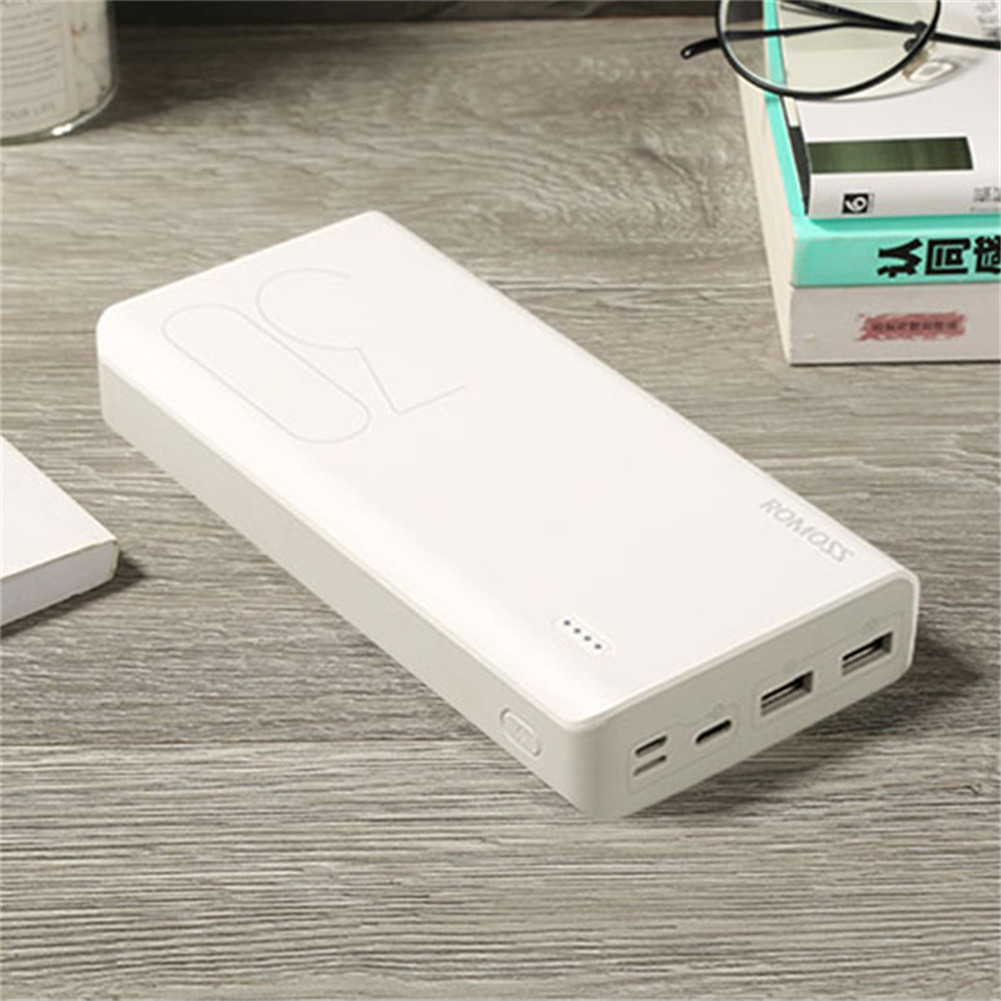Romoss Sense 8 Power Bank USB Type C Lightning 3 Port 30000mAh (ORIGINAL)