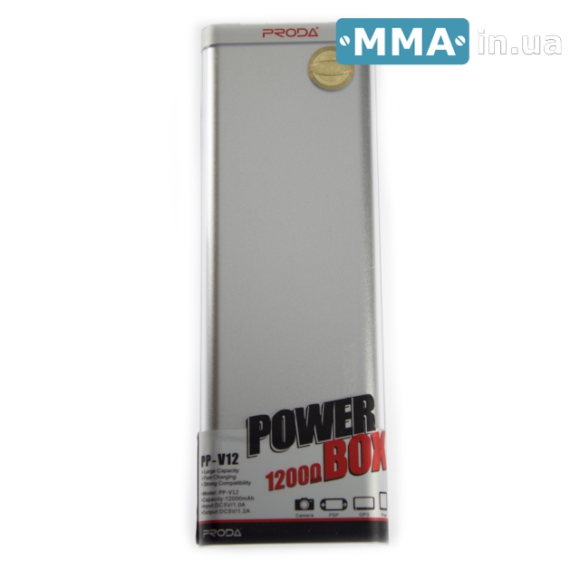 remax proda power box series power bank 12000mah silver jakartanotebook remax proda power box series power bank 12000mah silver jakartanotebook