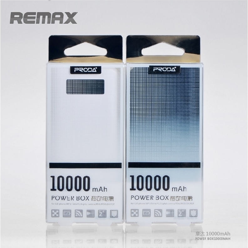 remax proda 3j power box series power bank 10000mah remax proda 3j power box series power bank 10000mah