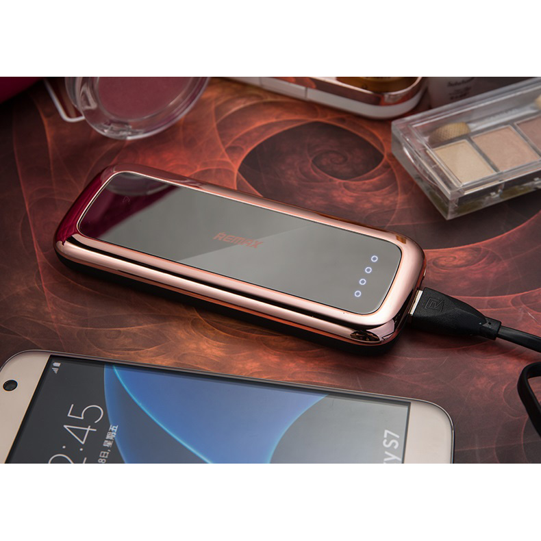 Remax Power Bank Mirror Series 5500mAh RPP 35 Black Remax Power Bank Mirror Series 5500mAh RPP 35 Black