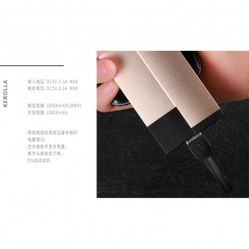 Remax Kerolla Power Bank 10000mAh - RPP-61 - Black - 4