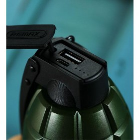Remax Grenade Power Bank 5000mAh - RPL-28 - Black - 5