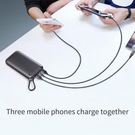 Baseus Power Bank 2 Port QC 3.0 USB Type C PD 20000mAh - PPKC-A01 - Black - 5