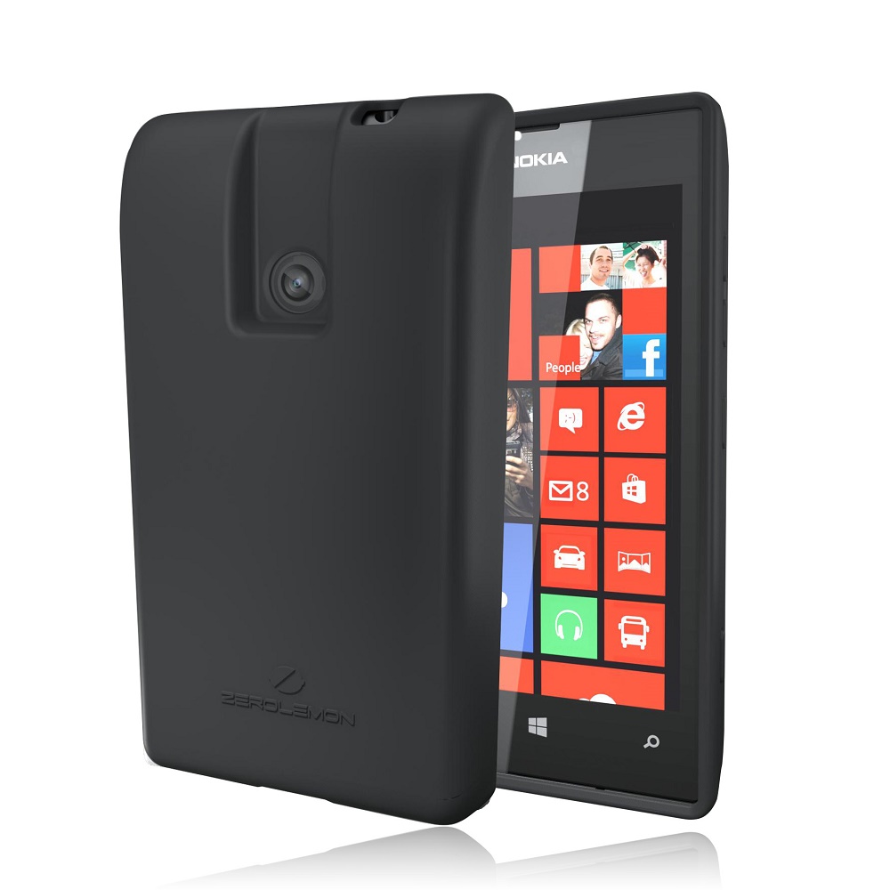 zerolemon tpu lumia 520 525 battery charging 4700mah y224 black zerolemon tpu lumia 520 525 battery charging 4700mah y224 black