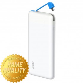 Hame T6 Power Bank 10000mAh - Blue - 1