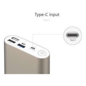 Hame H14D Power Bank QC 3.0 15000mAh - Golden - 3