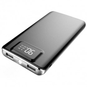 Hame P45 Power Bank 2 Port 10000mAh - Black - 3