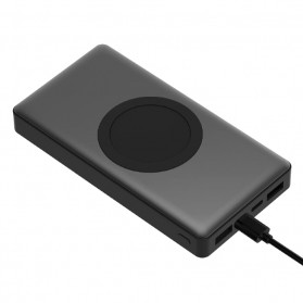 Hame Wireless Quick Charge Power Bank 10000mAh - P51W - Black - 1