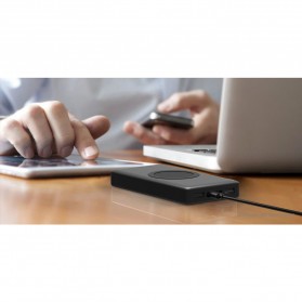 Hame Wireless Quick Charge Power Bank 10000mAh - P51W - Black - 6