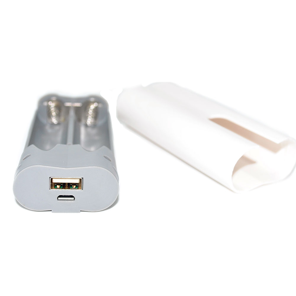 exchangeable cell power bank for 2pcs 18650 white jakartanotebook exchangeable cell power bank for 2pcs 18650 white jakartanotebook
