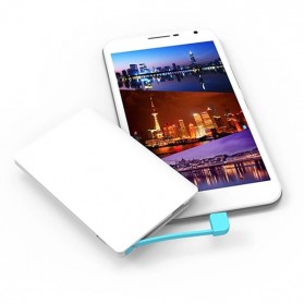Credit Card Power Bank 3200mAh - White - 1