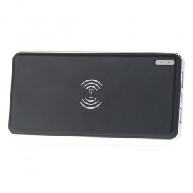 Omega Wireless Charging Power Bank 10000mAh - Black - 1