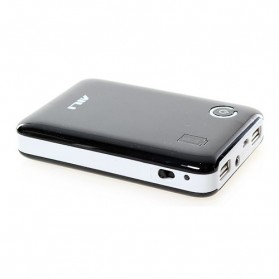 AILI Case Power Bank DIY untuk 4 PCS 18650 - Black White - 4