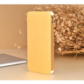 SNOOY Super Slim Power Bank 2 Port 12000mAh - Golden - 2