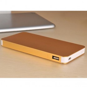SNOOY Super Slim Power Bank 2 Port 12000mAh - Golden - 3
