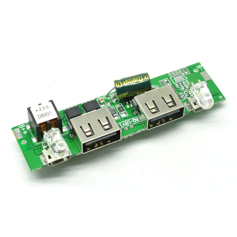 Power Bank Case DIY Circuit Board 2 USB Port &amp; LCD ...