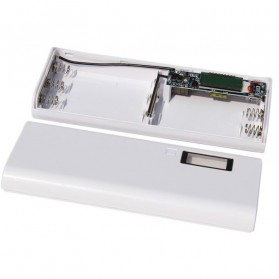DIY Circuit Board 2 USB Port LCD Display 5 Section For Power Bank Case - 3