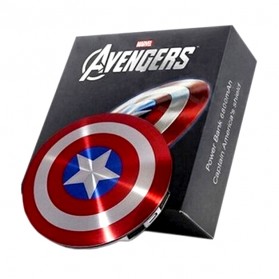 DGPOWER Power Bank Perisai Captain America 2 Port 6800mAh - CT68 - Red - 5