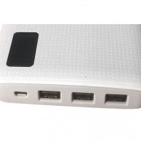 Sinofer Power Bank 3 USB Port 20000mAh - White - 3