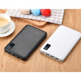 Sinofer Power Bank 3 USB Port 20000mAh - White - 8